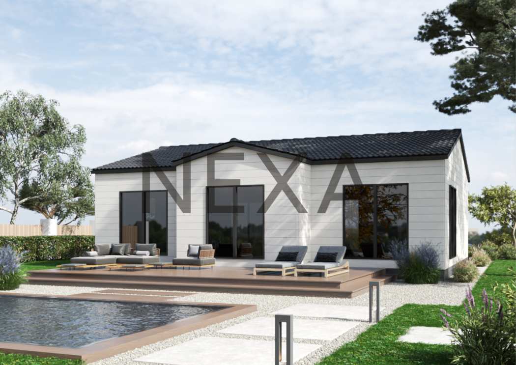 minimal prefab house