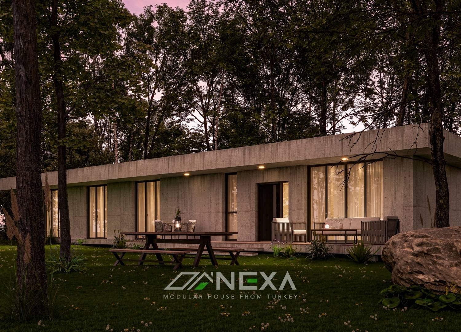 138 m2 Modular Home - Check | Nexa Prefab