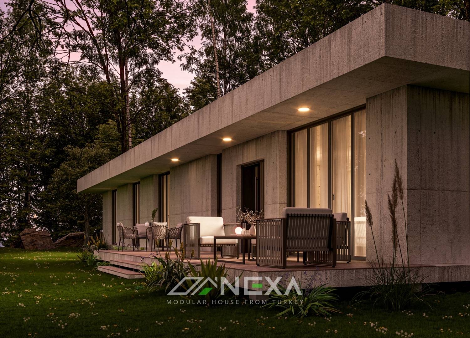 138 m2 Modular Home - Check | Nexa Prefab