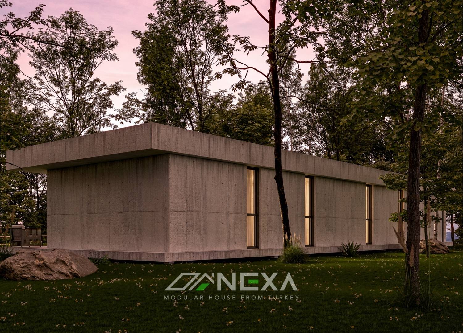 138 m2 Modular Home - Check | Nexa Prefab