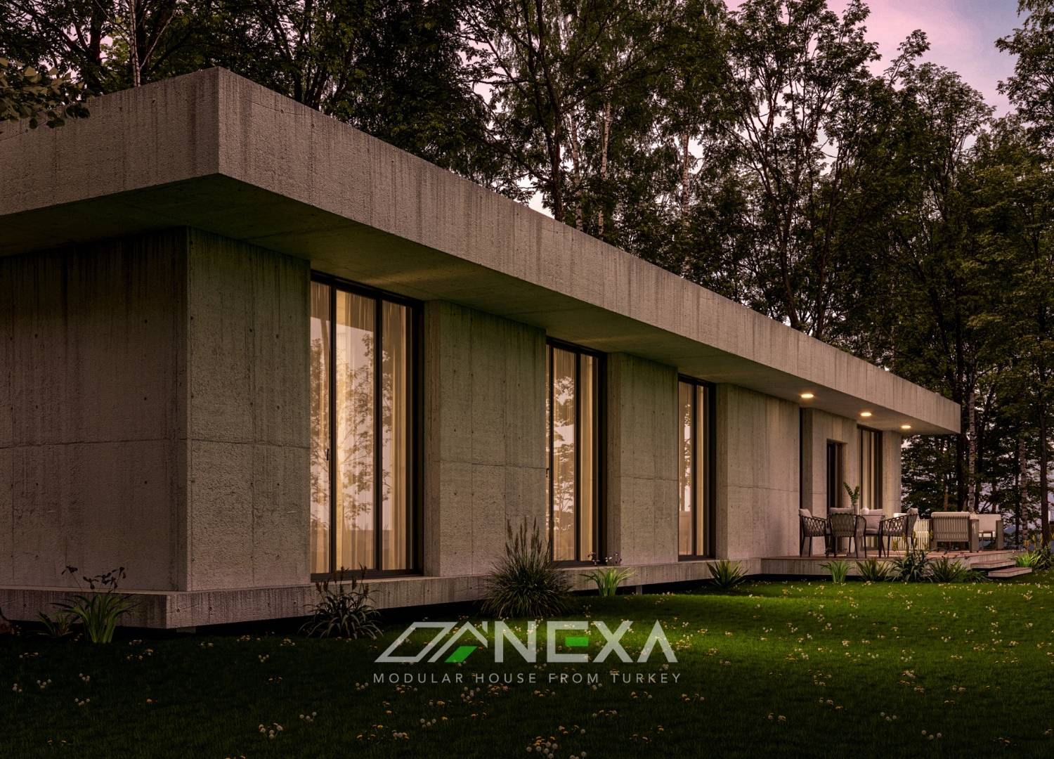 138 m2 Modular Home - Check | Nexa Prefab