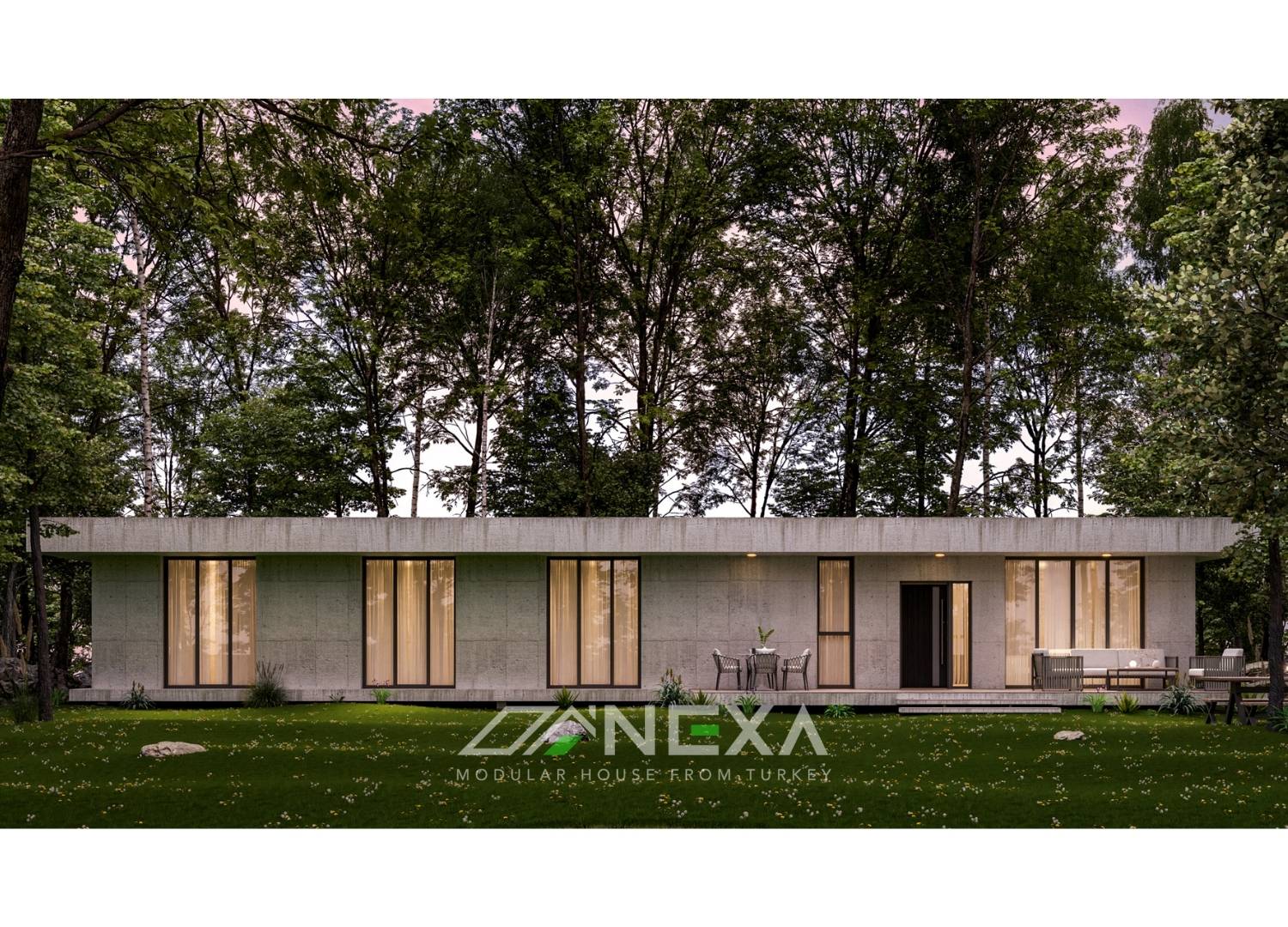 138 m2 Modular Home - Check | Nexa Prefab
